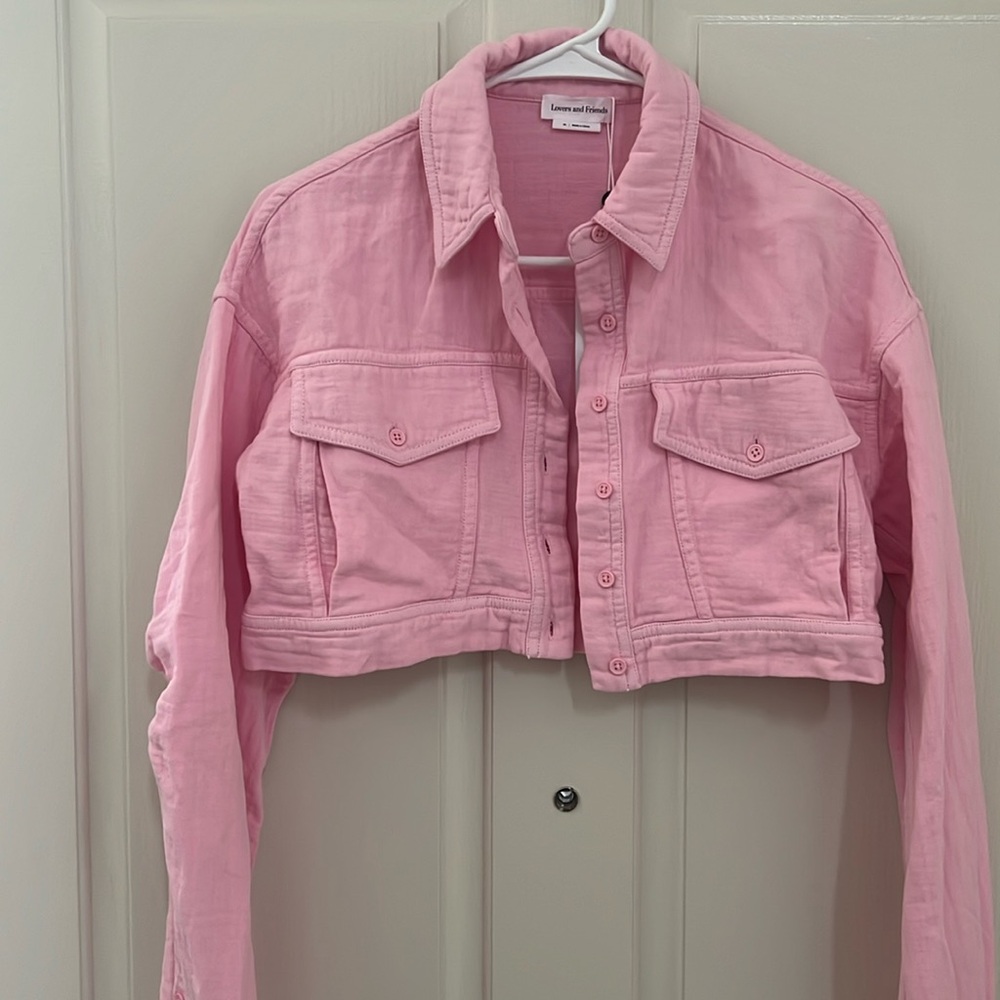 Light crop jacket